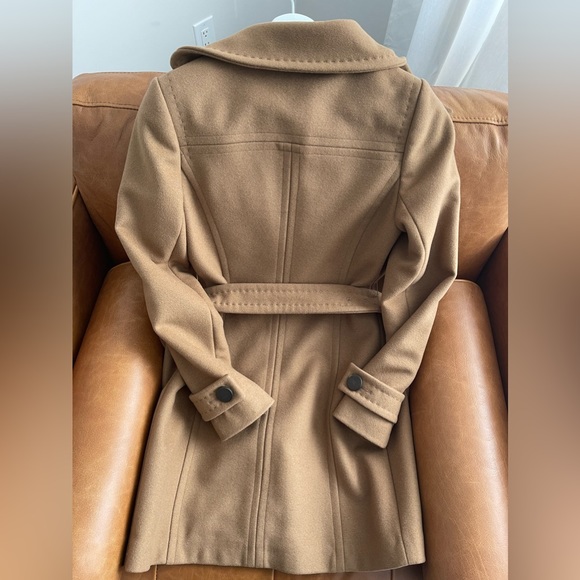 ARITZIA BABATON Double Breasted Virgin Wool & Cashmere Coat - Picture 2 of 5